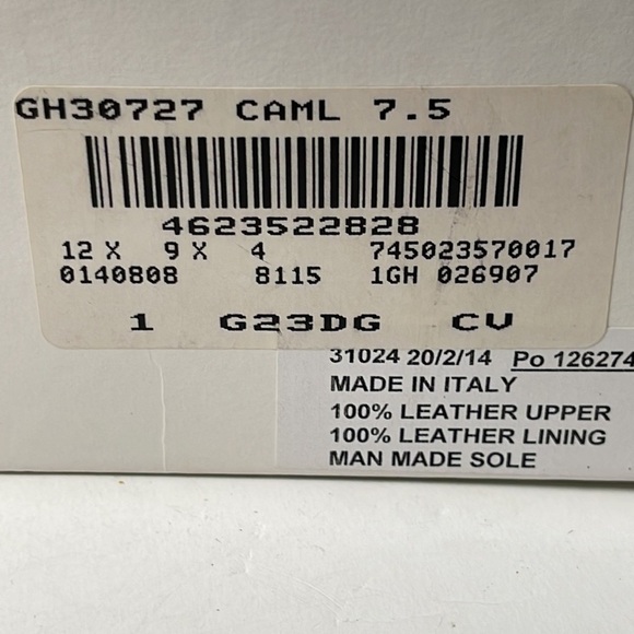 GARNET Hill Camel Suede Back Zip Round Toe Booties 2.3 Inch Heel Size 7 1/2 - Picture 8 of 9